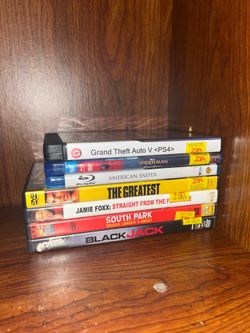 PlayStation PS4 PS5 Video Games DVDs Movies Blue Rays