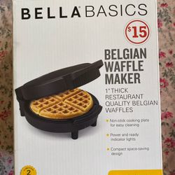 BRAND NEW BELGIAN WAFFLE MAKER