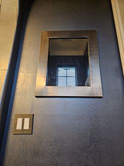 PRICE DROP! Brush Silver Mirror