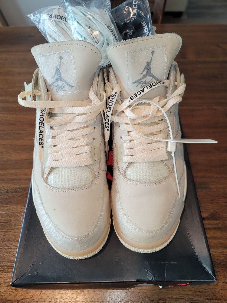 Nike Air Jordan 4 Retro SP "SAIL" Size 13