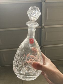 Vintage Rogaska Gallia Crystal Wine Decanter 11.5”