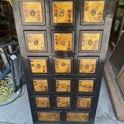 Vintage Apothecary Cabinate  