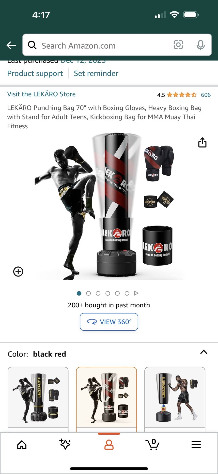 Brand New In A Box Still Punching Bag