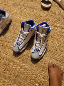 Jordan Pro Strong BLUE AND WHITE
