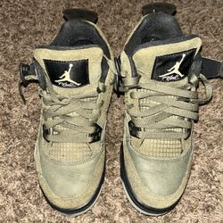 Jordan 4 Olive Green 