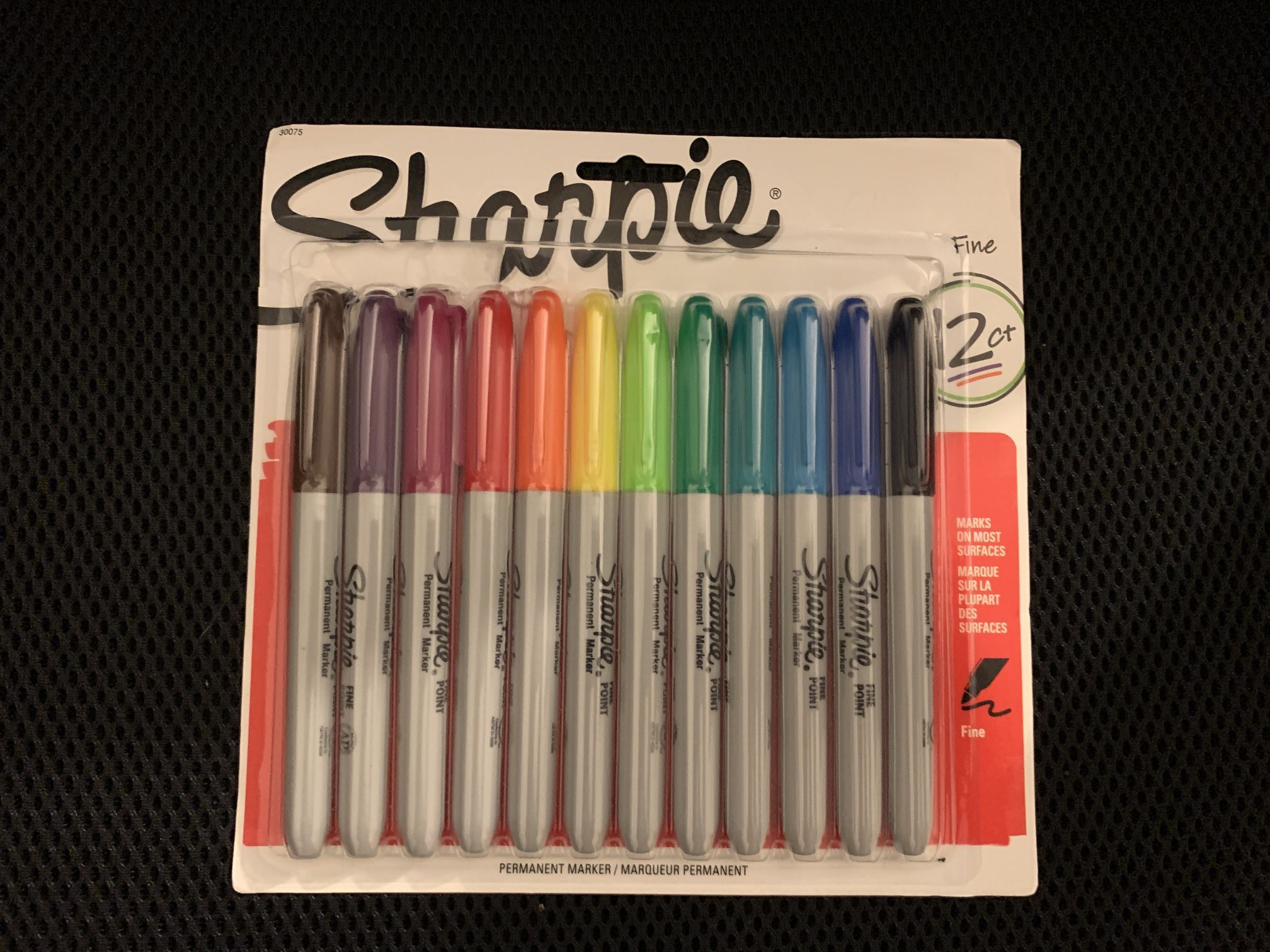 New Fine Point 12 Count Muli Color Pack Sharpie Markers Cash only