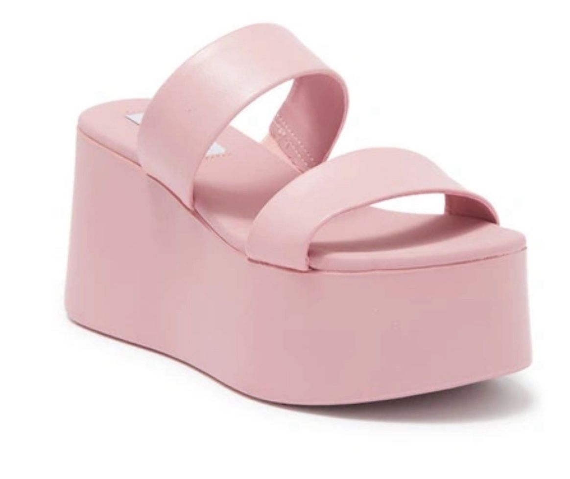 Women's Steve Madden Women's Platform Heel Open Toe Heel Show
