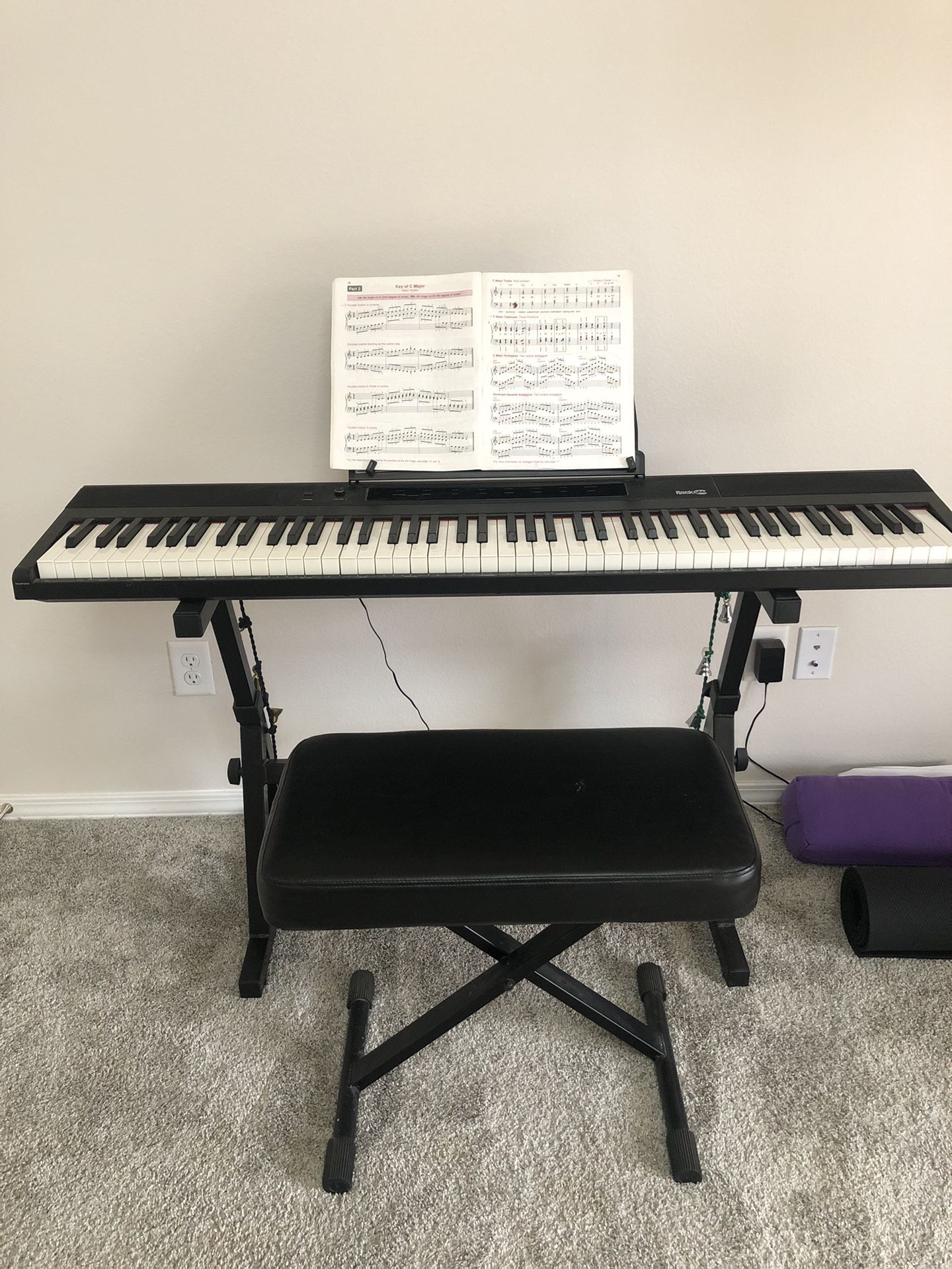 Rock Jam Keyboard & Accessories 