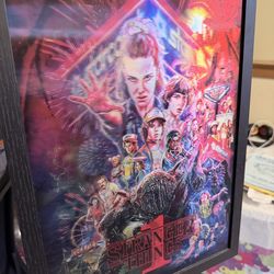 Stranger things wall decor