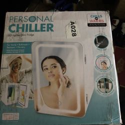 Led Mirror Mini Fridge Brand New 