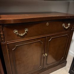 Brown Wood Dresser 