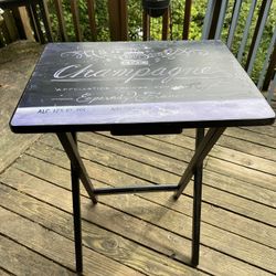 Wood Side Table/ Read Description And Look At The Pictures 