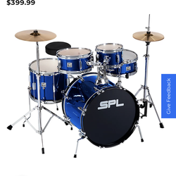 Junior full drum set