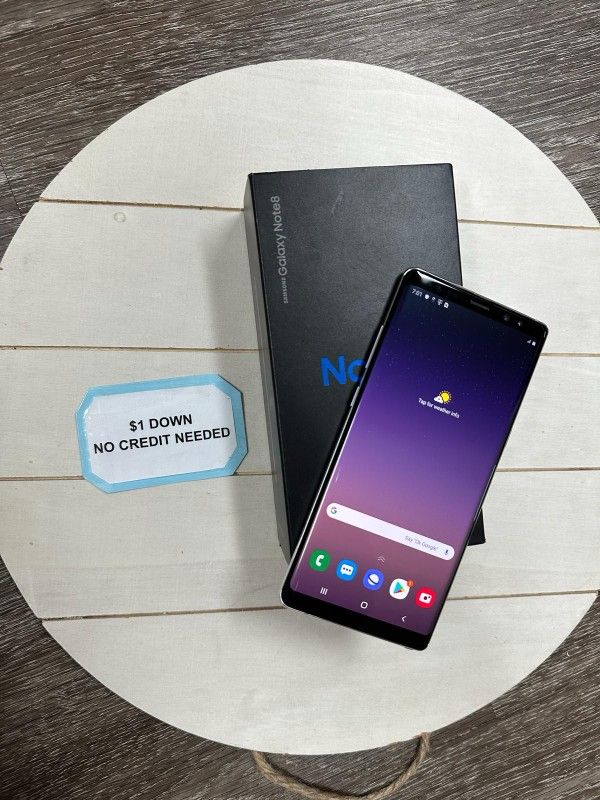 Samsung Galaxy Note 8 Unlocked - 90 Days Warranty - Payment Plan Available ONLY $5 DOWN