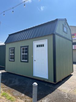 10x16 Tall Barn with 2 Lofts