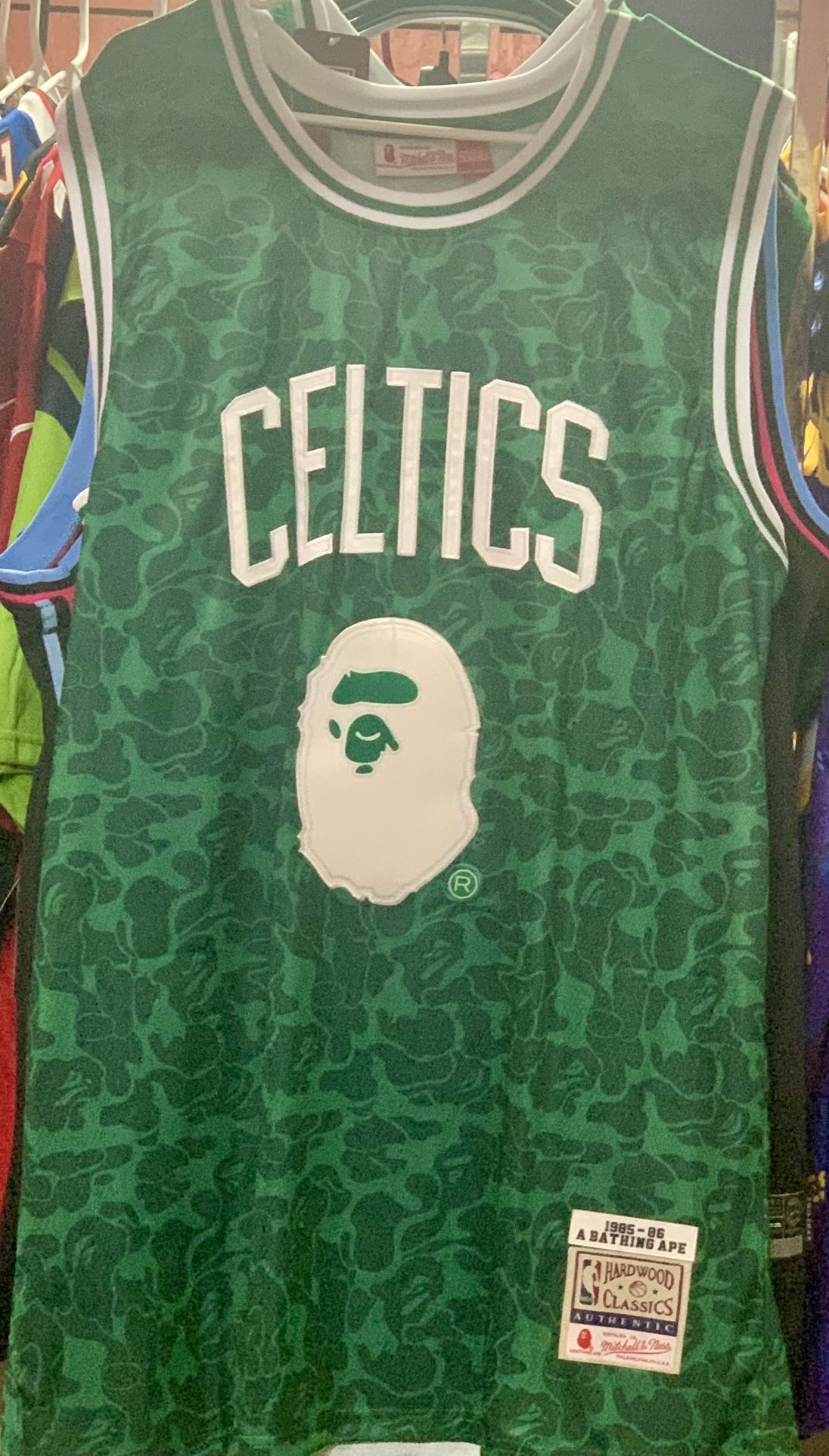 Bathing Ape Celtics Jersey
