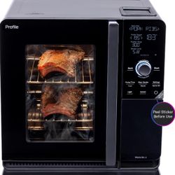 GE Profile™ Smart Indoor Pellet Smoker, with Active Smoke Filtration, 5 Smoke Control Settings, WiFi