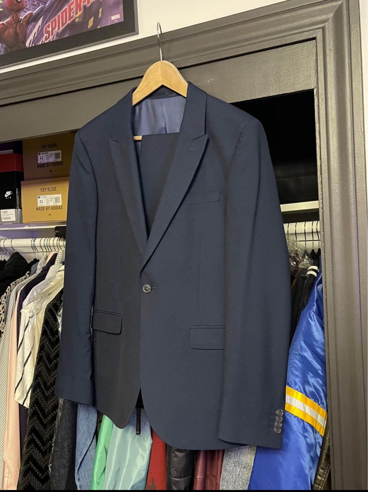 Suits For Men Slim Fit. Top Man (suit + white shirt)