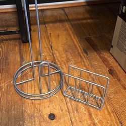 Paper Towel And Napkin Holder Set