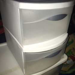 No large storage two drawer only $15 firm
