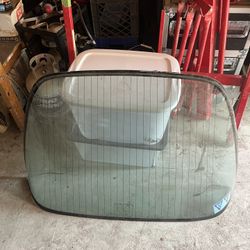 OEM 84/96 Chevy corvette rear heated back window glass
