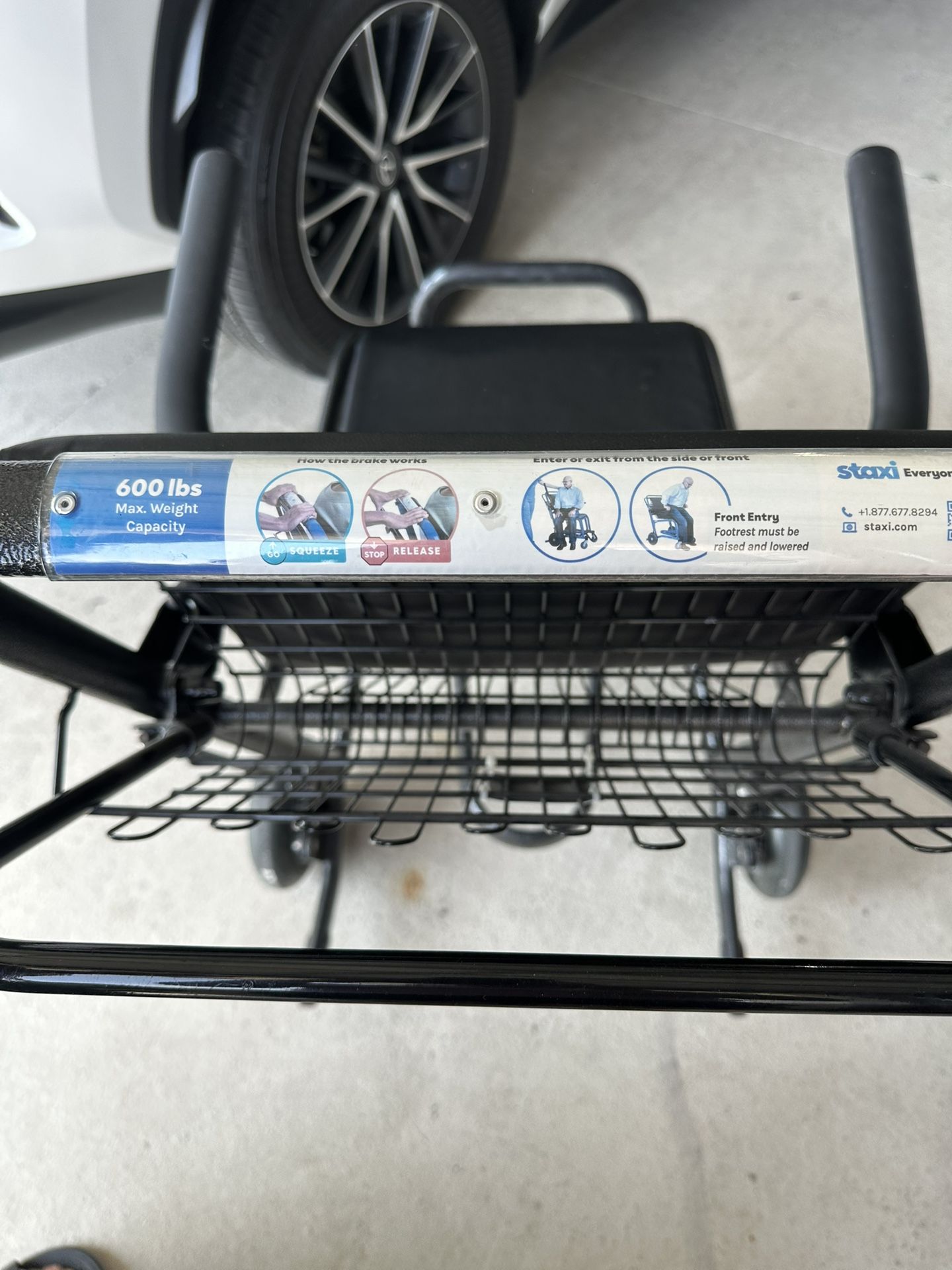 Staxi 600 lb Wheelchair