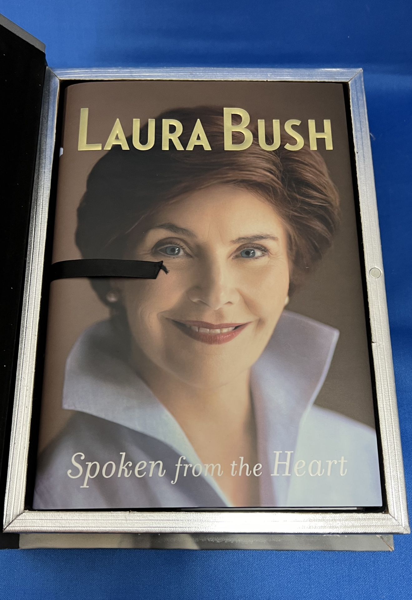 Spoken from the Heart By Laura Bush Signed Collector’s Edition