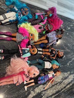 L.O.L. Surprise! O.M.G. Dolls And More Mix Bundle Lot Of 10