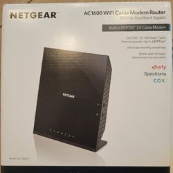 Netgear AC 1600 Modem And Router