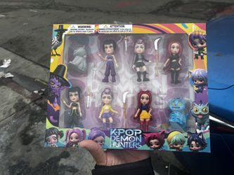 Kpop Demon Hunter Figurine Set