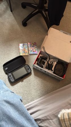 Nintendo Switch And Games 