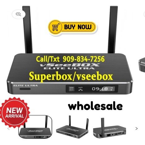 SUPERBOX SUPER BOX S6 ULTRA VSEEBOX ELITE ULTRA WHOLESALE TO THE PUBLIC NEW ARRIVAL 2025 !!!