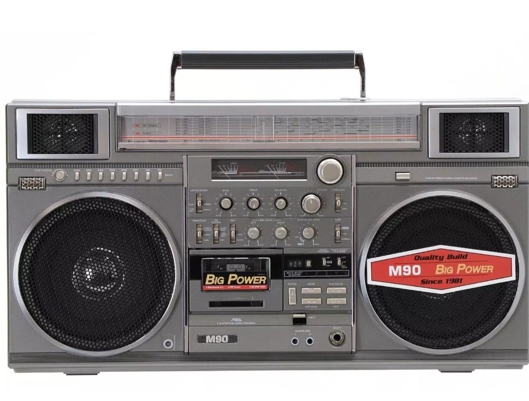 M90 Mini Blaster. Replica Classic Radio Replicade