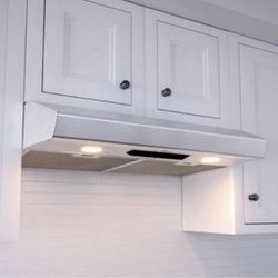 Kitchen Exhaust Hood  With Lights -24in