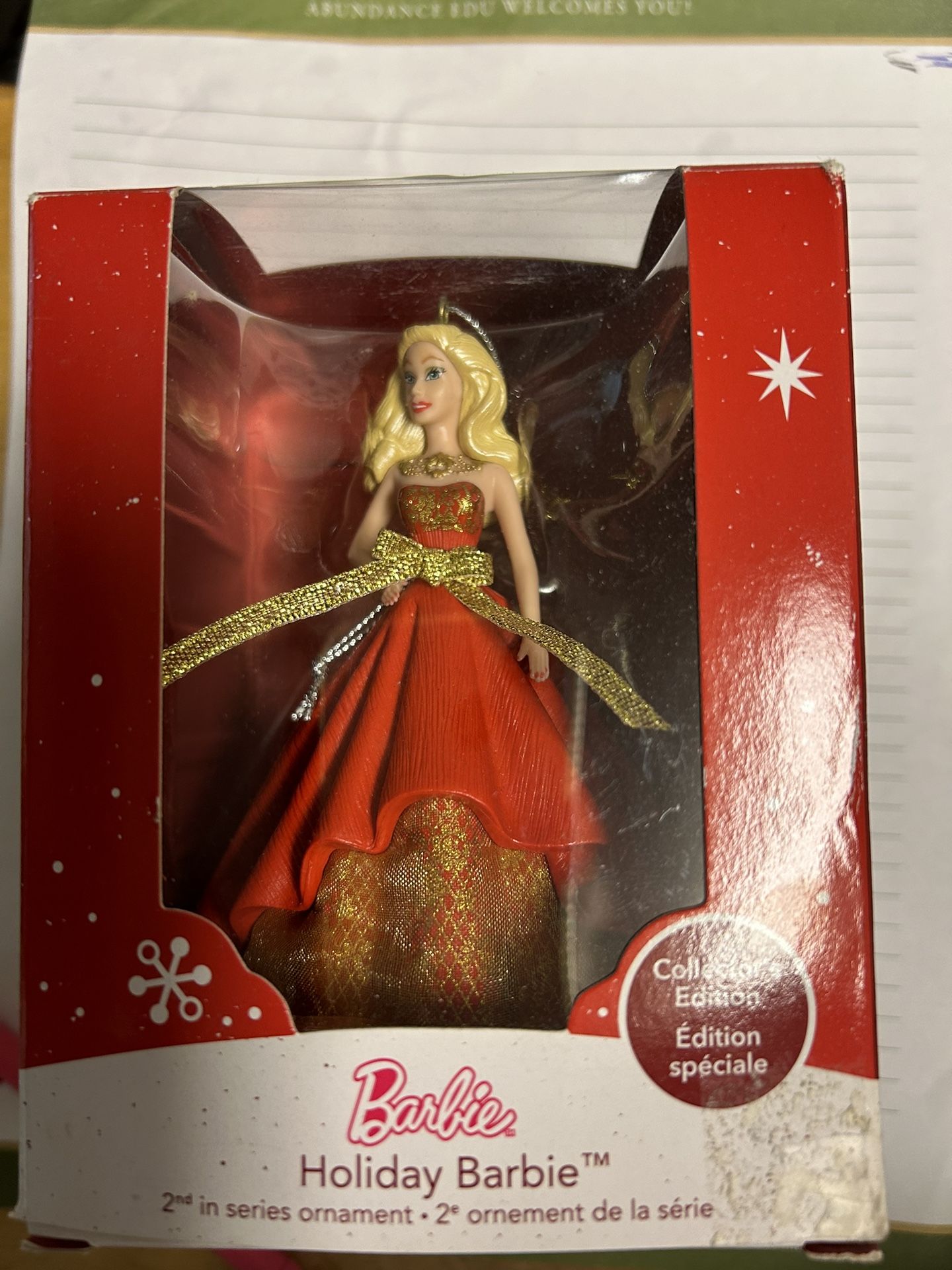 Barbie Holiday Ornament 
