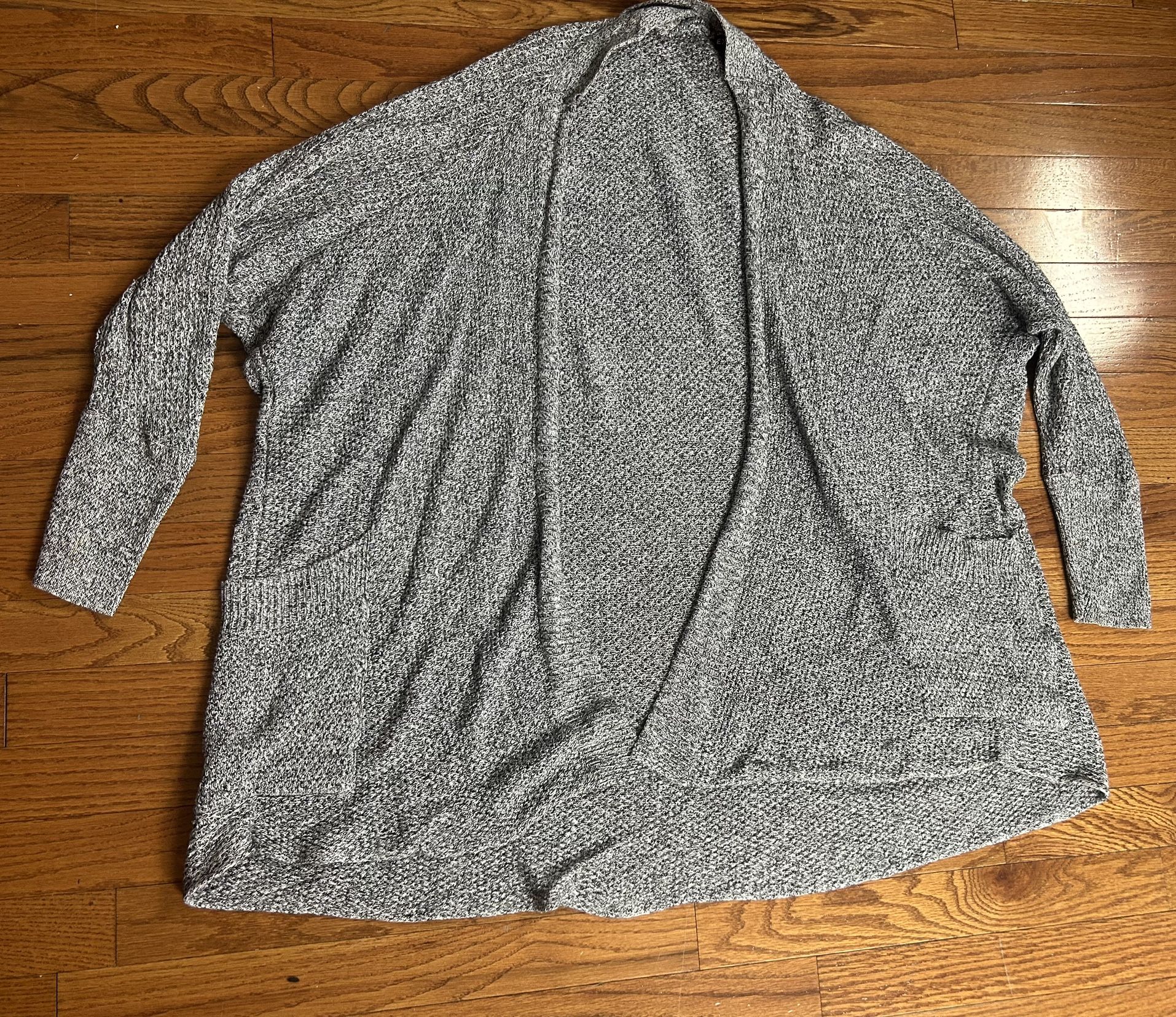Express Women's Gray Cardigan Sweater Size M