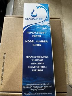4 Whirlpool Fridge Water Filters - Replacement