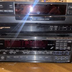 Sony AM/FM Receiver STR-AV910 And 5-CD Player