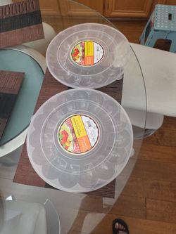 2 Deviled Egg Platter New