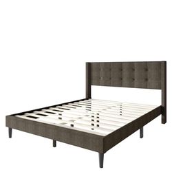 Brand new queen size bed frame with a 12” memory foam mattress included $380 <same day delivery available> Hablo español