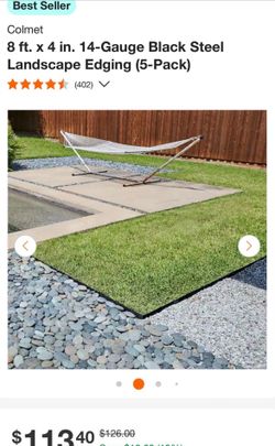 Landscape metal boarder