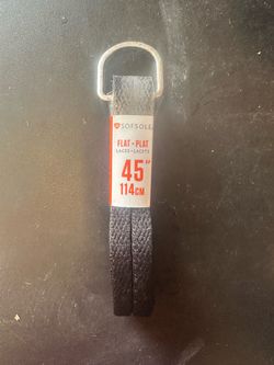 Sof Sole Flat Shoelaces 45 Inch Black