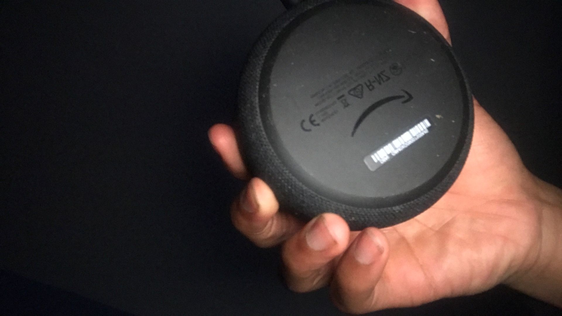 black Amazon alexa