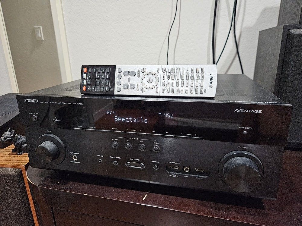 Yamaha RX-A730 AVENTAGE 7.2 Channel AV Receiver