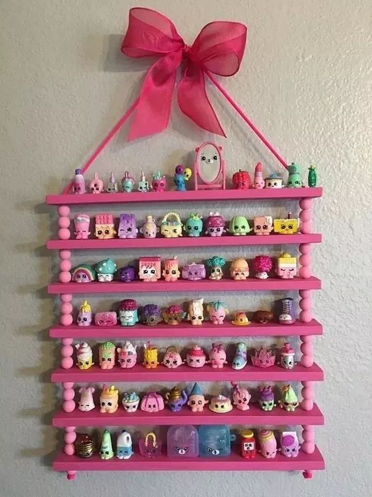 Wooden shopinks display rack custom made on order