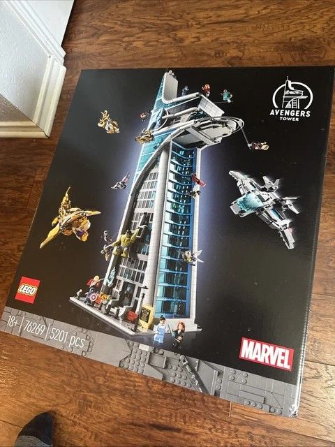 LEGO Super Heroes: Avengers Tower (76269) New Never OPEN