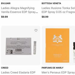 $30 for 40 random perfume tubes.