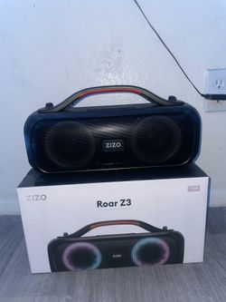 ZIZO Roar Z3 Portable LED Speaker - Black