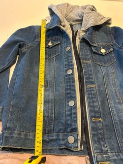 Boys blue Jean Jacket size 10