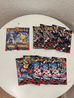 Pokemon single booster packs